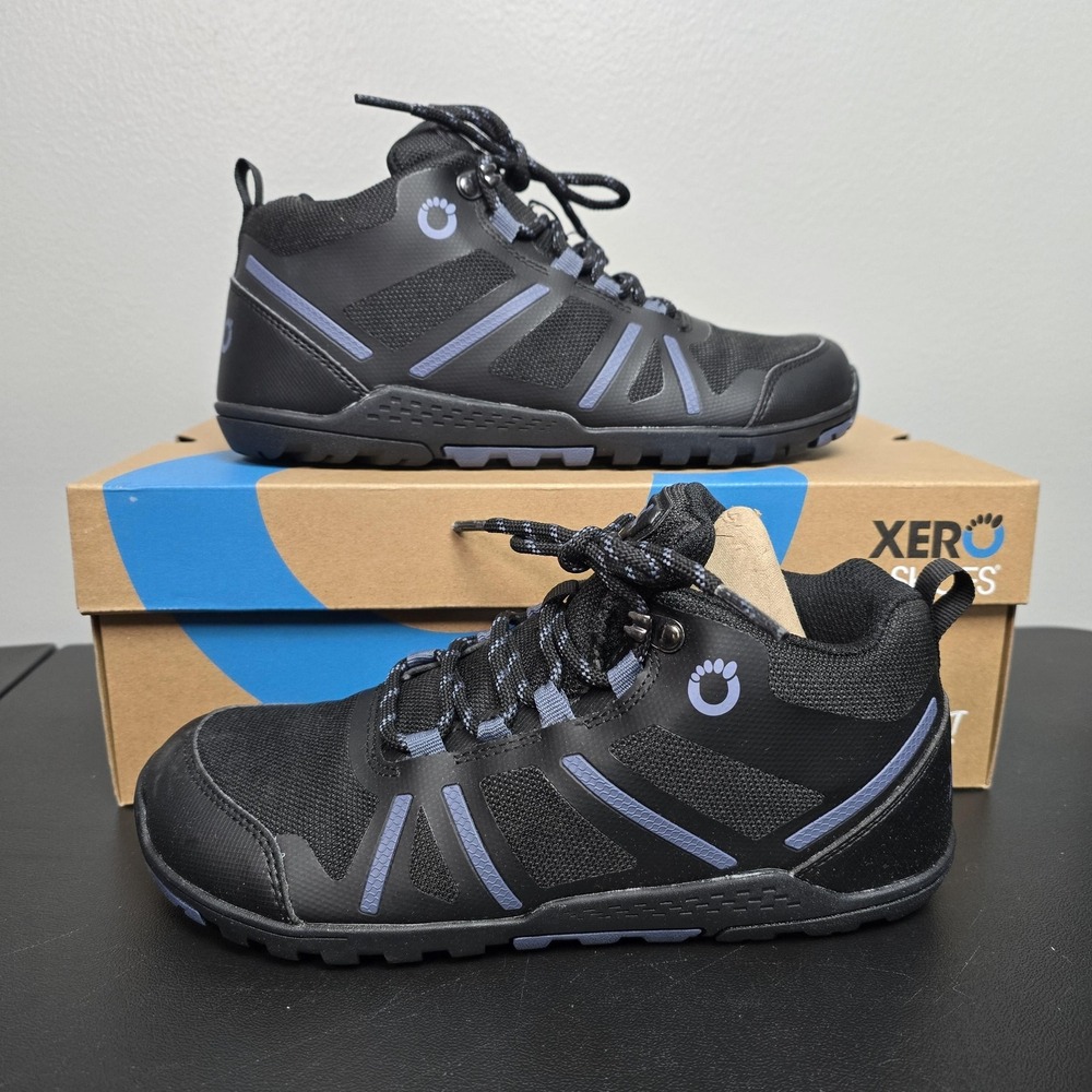 Xero Shoes Womens Size 9 Black DayLite Hiker Fusion Barefoot Hiking Boots New